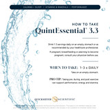 QuintEssential® 3.3 Sachets (30 Sachets) By Quick Silver From Clinical Nutrition Centers