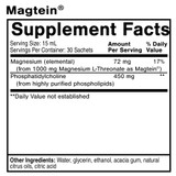Liposomal Magtein® Sachets (Pack of 30) 15ml sachet By Quick Silver From Clinical Nutrition Centers