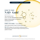 NAD+ Gold® 50 ML NET WT 1.7 FL OZ (50mL) By Quick Silver From Clinical Nutrition Centers