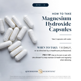 Magnesium Hydroxide 120 CAPSULES By Quick Silver From Clinical Nutrition Centers
