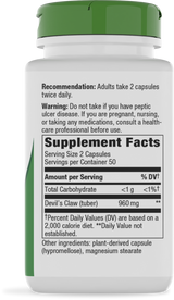 Devil’s Claw Root - 100 capsules By Nature's Way