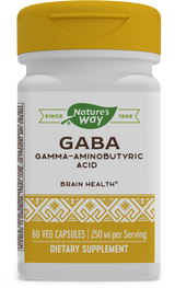 GABA - 60 capsules By Nature's Way