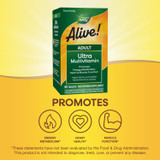 Alive!® Adult Ultra Multivitamin - 60 tablets By Nature's Way