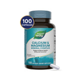 Calcium & Magnesium - 100 capsules By Nature's Way
