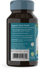 Olive Leaf Premium Extract - 60 capsules By Nature's Way