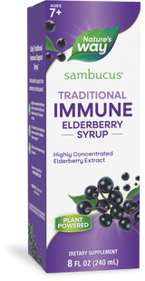 Sambucus Traditional Immune Syrup - 4 fl oz (120 ml) / Elderberry By Nature's Way