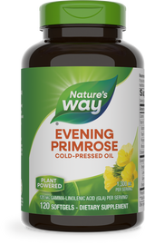 Evening Primrose Cold-Pressed Oil - 60 softgels By Nature's Way