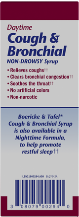 Boericke & Tafel® Cough & Bronchial Syrup - 4 fl oz (120 ml) By Nature's Way