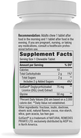 DGL Ultra - 90 chewables / Chocolate By Nature's Way