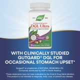 DGL Ultra - 90 chewables / Chocolate By Nature's Way