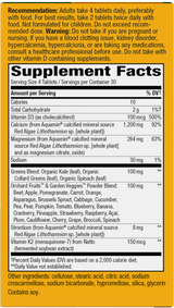 Alive!® Calcium Bone Support - 60 tablets By Nature's Way