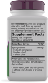 Eyebright Premium Blend - 100 capsules By Nature's Way