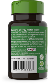 7-KETO® DHEA Metabolite - 60 capsules By Nature's Way