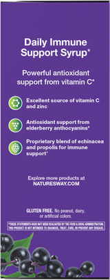 Sambucus Immune Elderberry Syrup - 4 fl oz (120 ml) / Elderberry By Nature's Way