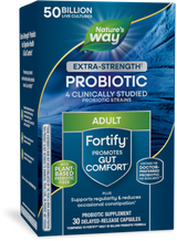 Fortify® Adult Extra-Strength† Probiotic - 30 capsules By Nature's Way