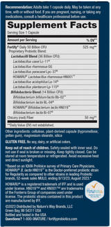 Fortify® Adult Extra-Strength† Probiotic - 30 capsules By Nature's Way