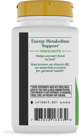 Riboflavin Vitamin B2 - 30 tablets By Nature's Way