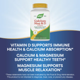 Calcium-Magnesium-Vitamin D - 100 capsules By Nature's Way