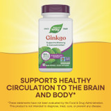 Ginkgo - 60 capsules By Nature's Way