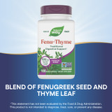 Fenu-Thyme Premium Blend - 100 capsules By Nature's Way