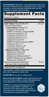 Fortify® Optima® 100 Billion Probiotic - 30 capsules By Nature's Way