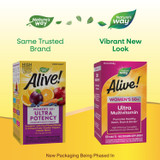 Alive!® Women's 50+ Ultra Multivitamin - 60 tablets By Nature's Way