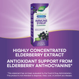 Sambucus Zero Sugar Traditional Elderberry Immune Syrup - 4 fl oz (120 ml) / Elderberry By Nature's Way