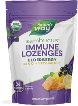 Sambucus Immune Lozenges - 24 lozenges / Peppermint By Nature's Way