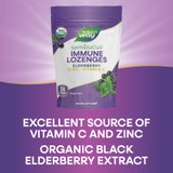 Sambucus Immune Lozenges - 24 lozenges / Peppermint By Nature's Way