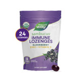 Sambucus Immune Lozenges - 24 lozenges / Peppermint By Nature's Way