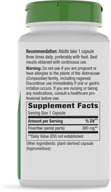 Feverfew Herb - 100 capsules By Nature's Way