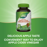 Organic Apple Cider Vinegar Gummies - 60 gummies / Apple By Nature's Way