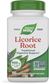 Licorice Root - 100 capsules By Nature's Way