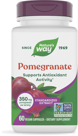 Pomegranate Standardized Extract - 60 capsules By Nature's Way
