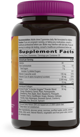 Alive!® Hair, Skin & Nails Gummies - 60 gummies / Strawberry By Nature's Way