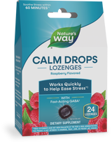 Calm Drops Lozenges - 24 lozenges / Cherry By Nature's Way
