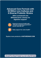 Fortify® Optima® 50 Billion Probiotic - 30 capsules By Nature's Way