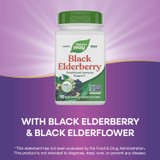 Black Elderberry - 100 capsules By Nature's Way