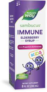 Sambucus Immune Syrup for Kids* - 4 fl oz (120 ml) / Elderberry By Nature's Way