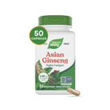 Asian Ginseng - 50 capsules By Nature's Way