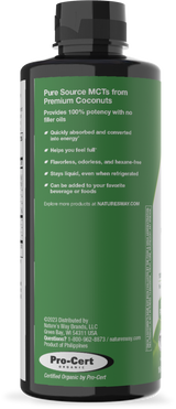 Organic MCT Oil - 16 fl oz (480 ml) By Nature's Way