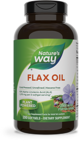 Flax Oil - 200 softgels By Nature's Way