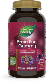 Brain Fuel Gummy - 60 gummies / Grape By Nature's Way