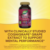 Brain Fuel Gummy - 60 gummies / Grape By Nature's Way