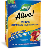 Alive!® Men’s Complete Multivitamin - 50 tablets By Nature's Way