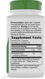 Goldenseal Root - 50 capsules By Nature's Way