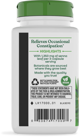 Senna Leaves - 100 capsules By Nature's Way