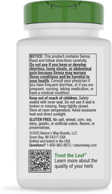 Senna Leaves - 100 capsules By Nature's Way