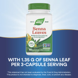 Senna Leaves - 100 capsules By Nature's Way