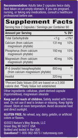 Cell Forté® IP-6 & Inositol - 120 capsules By Nature's Way